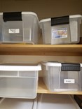 Empty Pantry Containers